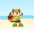 Size: 2592x2323 | Tagged: safe, artist:bubbleszap, marine the raccoon, female, solo