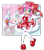 Size: 1184x1334 | Tagged: safe, artist:metalpandora, amy rose, card captor sakura, cosplay, one fang