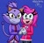 Size: 540x534 | Tagged: safe, artist:bellacatt-art, amy rose, blaze the cat, cat, hedgehog, 2023, amy x blaze, blue background, cute, duo, female, females only, holding hands, lesbian, looking at viewer, mario & sonic at the olympic games, mouth open, open smile, shipping, simple background, smile, smiling at viewer, winter outfit