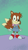 Size: 410x720 | Tagged: safe, artist:1red12345, miles "tails" prower, adventures of sonic the hedgehog, 2024, abstract background, bracelet, dress, eyelashes, female, looking at viewer, millie "tailsko" prower, rule 63, signature, smile, solo, standing, trans female, transgender