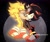 Size: 2048x1728 | Tagged: safe, artist:proj-sh4dow, shadow the hedgehog, sonic the hedgehog, 2024, abstract background, blushing, duo, ear fluff, fleetway, fleetway super sonic, frown, gay, holding each other, lidded eyes, looking at each other, moon, shadow x sonic, shipping, signature, smile, star (sky), super form, top surgery scars, trans male, transgender