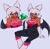Size: 724x708 | Tagged: safe, artist:z_zmag8, rouge the bat, human, 2024, chaos emerald, dark skin, eyebrow clipping through hair, holding something, humanized, lidded eyes, looking offscreen, mouth open, one fang, purple background, simple background, sitting, smile, solo