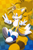 Size: 2047x3072 | Tagged: safe, artist:blueblurarts, miles "tails" prower, 2024, blue shoes, checkered background, echo background, looking at viewer, outline, redraw, smile, smiling at viewer, solo, v sign, white outline