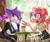 Size: 2048x1726 | Tagged: safe, artist:kreescript, amy rose, blaze the cat, cat, hedgehog, 2024, amy x blaze, cute, date, duo, duo female, female, females only, lesbian, looking at each other, mouth open, shipping, sitting, smile, table