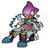 Size: 2002x1988 | Tagged: safe, artist:mstormcloud, espio the chameleon, silver the hedgehog, asexual, asexual pride, blushing, cute, duo, espibetes, eyes closed, frown, gay, heart, leaning on them, looking at them, mlm pride, pride, purring, sfx, shipping, silvabetes, silvio, simple background, sitting, smile, trans male, trans pride, transgender, white background