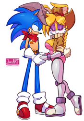 Size: 1957x2797 | Tagged: safe, artist:jamoart, bunnie rabbot, sonic the hedgehog