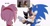 Size: 2048x1045 | Tagged: safe, artist:clery_trixy, amy rose, shadow the hedgehog, sonic the hedgehog, ..., 2024, blushing, carrying them, gay, meme, protecting kevin hart, shadow x sonic, shipping, signature, simple background, standing, trio, white background