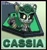 Size: 1871x2000 | Tagged: safe, artist:normal0person1, cassia the pronghorn, black sclera, character name, looking at viewer, pixel art, signature, smile, v sign