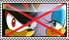 Size: 99x57 | Tagged: safe, artist:migueruchan, rouge the bat, shadow the hedgehog, 2013, anti-shipping, duo, stamp