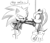 Size: 850x734 | Tagged: safe, artist:virune, mighty the armadillo, scourge the hedgehog, 2020, against wall, dialogue, duo, english text, flirting, gay, greyscale, looking at each other, mighty x scourge, missing accessory, monochrome, shipping, speech bubble