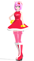 Size: 670x1192 | Tagged: safe, artist:noooonswing, amy rose, human, female, humanized, solo