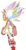 Size: 1003x1953 | Tagged: safe, artist:deaddark23, editor:soul151killer, sonic the hedgehog, 2024, edit, flying, frown, hyper form, hyper sonic, looking offscreen, mid-air, simple background, solo, sparkles, transparent background, transparent edit