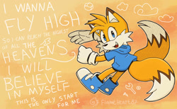 Size: 1139x702 | Tagged: safe, artist:flameheart87, miles "tails" prower, alternate outfit, alternate version