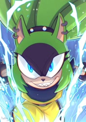 Size: 827x1166 | Tagged: safe, artist:powree, surge the tenrec