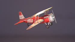 Size: 1920x1080 | Tagged: safe, artist:chris spiteri, 3d, gradient background, no characters, plane, tornado i