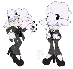 Size: 1024x976 | Tagged: safe, artist:mariaartes51, lanolin the sheep