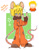 Size: 965x1232 | Tagged: safe, artist:icyy-stxrlight, 2025, bandaid, barely sonic related, character name, clothes, coat, devil horns (gesture), english text, hand in pocket, kenny mccormick, lidded eyes, looking at viewer, mobianified, mouth open, open smile, outline, pants, rat, reference inset, shoelaces, smile, smiling at viewer, solo, south park, standing, star (symbol), text, zip