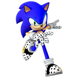 Size: 899x899 | Tagged: safe, artist:nibroc-rock, sonic the hedgehog, hedgehog, 2021, 3d, gloves, polka-dots, running, running towards viewer, shoes, simple background, smile, smiling at viewer, solo, sonic colors ultimate, transparent background