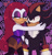 Size: 1170x1209 | Tagged: safe, artist:pepbotnik, shadow the hedgehog, oc, oc:pepita robotnik, canon x oc, eyes closed, heart, hugging, shipping, smile, standing, straight