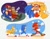 Size: 2048x1582 | Tagged: safe, artist:nonsafegay, knuckles the echidna, miles "tails" prower, sonic the hedgehog, 2025, abstract background, age difference, backpack, chu, cute, gay, grass, kiss, knucklebetes, knuxails, knuxonails, knuxonic, miles electric, mouth open, polyamory, sfx, shadow (lighting), shipping, signature, sitting, smile, sonabetes, sonic x tails, star (sky), stargazing, tailabetes, team sonic, trio, walking