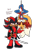 Size: 1484x2048 | Tagged: safe, artist:shadails, miles "tails" prower, shadow the hedgehog, 2024, cosplay, dark skin, deadpool, duo, ear fluff, eyes closed, gay, holding something, katana, looking at viewer, shadow x tails, shipping, simple background, smile, spiderman, spiderverse, standing, transparent background, upside down, v sign