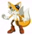Size: 1800x2019 | Tagged: safe, artist:montyth, miles "tails" prower, 2024, boots, gender swap, goggles, goggles on head, looking offscreen, mouth open, simple background, solo, sonic x style, standing, stockings, white background