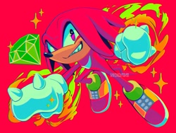 Size: 2048x1536 | Tagged: safe, artist:nolviniart, knuckles the echidna