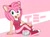 Size: 1080x800 | Tagged: safe, artist:judacris, amy rose, japanese text