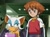 Size: 539x401 | Tagged: safe, chris thorndyke, rouge the bat, bat, human, clothes, duo, fennec, looking at each other, male, screencap, smile, sonic x