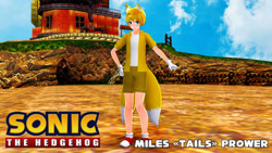 Size: 1192x670 | Tagged: safe, artist:nerey006, miles "tails" prower, human, humanized, mmd