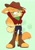 Size: 1422x2048 | Tagged: safe, artist:fieldofcloverz, wolf, applejack, arms behind head, female, mobianified, my little pony, solo