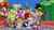 Size: 640x360 | Tagged: safe, artist:bunglescrungle, amy rose, big the cat, charmy bee, cheese (chao), chocola (chao), cream the rabbit, e-123 omega, espio the chameleon, froggy, knuckles the echidna, miles "tails" prower, rouge the bat, shadow the hedgehog, sonic the hedgehog, vector the crocodile, chao, sonic heroes, 3d, grand metropolis, group, mmd, neutral chao, piko piko hammer, team chaotix, team dark, team rose, team sonic