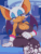 Size: 750x1000 | Tagged: suggestive, artist:twistedgrimtv, rouge the bat, abstract background, breasts, busty rouge, huge breasts, pasties, riders outfit, shirt lift, sitting, wide hips