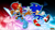Size: 3000x1688 | Tagged: safe, artist:shadowlifeman, sally acorn, sonic the hedgehog, chipmunk, hedgehog, duo, sally's ringblader outfit