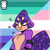 Size: 600x600 | Tagged: safe, artist:graves-yard, espio the chameleon, 2025, flat colors, frown, fur markings, gay, icon, looking offscreen, mlm pride, signature, solo, trans male, trans pride, transgender