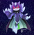 Size: 1416x1431 | Tagged: safe, artist:sonicpridecorner, mephiles the dark, 2025, abstract background, agender, agender pride, cape, claws, flying, looking offscreen, no mouth, outline, pride, red sclera, signature, solo