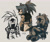 Size: 2048x1724 | Tagged: safe, artist:lazydayslivin, surge the tenrec, 2025, frown, grey background, hair down, looking at viewer, looking back, looking back at viewer, looking offscreen, signature, simple background, sitting, smile, solo, standing