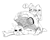Size: 1180x936 | Tagged: safe, artist:blaski, cream the rabbit, human, rabbit, accident, car, driving, female, human male, injured, line art, male, monochrome, pain, question mark