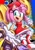 Size: 1748x2480 | Tagged: safe, artist:slliphylla, amy rose, abstract background, holding something, piko piko hammer, solo, tarot card