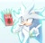 Size: 2031x1965 | Tagged: safe, artist:nuinu_17, silver the hedgehog, hedgehog, eating, male, pocky (food), solo