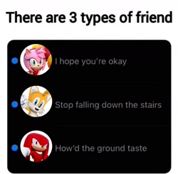 Size: 1701x1668 | Tagged: safe, artist:sonic-pja, amy rose, knuckles the echidna, miles "tails" prower, 2025, english text, meme, trio