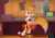 Size: 3000x2100 | Tagged: safe, artist:jocelynminions, miles "tails" prower, sonic prime, barefoot, indoors, shoes, solo