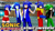Size: 1192x670 | Tagged: safe, artist:nerey006, scourge the hedgehog, sonic the hedgehog, zonic the zone cop, human, 3d, humanized, mmd, partially humanized, station square