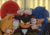 Size: 1069x748 | Tagged: safe, artist:jocelynminions, knuckles the echidna, miles "tails" prower, shadow the hedgehog, sonic the hedgehog, echidna, fox, hedgehog, male, quartet