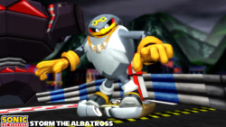 Size: 1192x670 | Tagged: safe, artist:sab64, storm the albatross