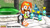 Size: 1192x670 | Tagged: safe, artist:sab64, chaos, tikal, chao, 3d, angel island, duo, master emerald, master emerald shrine, sfm