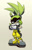 Size: 615x957 | Tagged: safe, artist:scourgefrontier, artist:superscourge, surge the tenrec, 2025, alternate version, colored version, cracking knuckle, gradient background, grin, looking at viewer, signature, smile, smiling at viewer, solo, squinting, standing