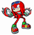 Size: 3197x3235 | Tagged: safe, artist:gamingartbysj, knuckles the echidna, sonic adventure 2, 2021, air necklace, eyewear on head, frown, looking offscreen, shovel claw, simple background, solo, sunglasses, transparent background