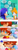 Size: 1400x4000 | Tagged: safe, artist:keary, chris thorndyke, miles "tails" prower, sonic the hedgehog, chao, human, comic:the father, 2025, abstract background, alternate universe, au:eggman's son, border, chrisabetes, comic, cute, dialogue, english text, exclamation mark, group, heart, hugging, neutral chao, sonic x, sparkles, speech bubble, standing, text