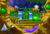 Size: 1081x739 | Tagged: safe, artist:lkurdyl, miles "tails" prower, sonic the hedgehog, super sonic, fox, hedgehog, sonic the hedgehog 2, 2024, bridge, chaos emerald, clenched fist, duo, gem, hidden palace zone, male, master emerald, ring, scenery, scratching head, super form, water, waterfall
